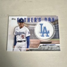 Topps 2023 Series 2 Freddie Freeman Father’s Day Patch #FD-FF Dodgers