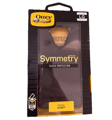 NIB Symmetry Series LG G6 Black Otter Box Sleek Protection Case for Android