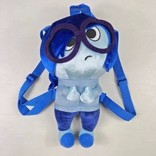 Disney Inside Out Sadness 14" Backpack Toy Stuffed Plush Sad New NWT A06423