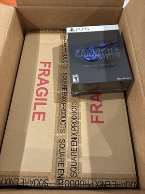 Final Fantasy 7 FFVII Rebirth Collector's Edition PS5 W/ Statue