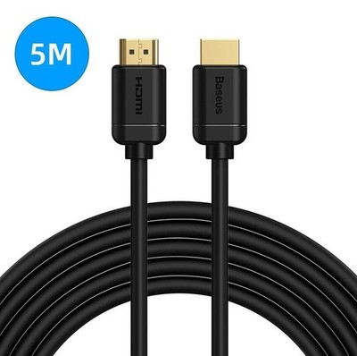  HDMI Kabel 5m HDMI 2.0 4K 30Hz High Speed schwarz BASEUS