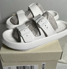 Beach Slides By J/Slides White Eva So Cool Size 8M
