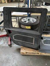 AM General Humvee Hmmwv Hummer H1 Metal Door (Passenger Rear) 