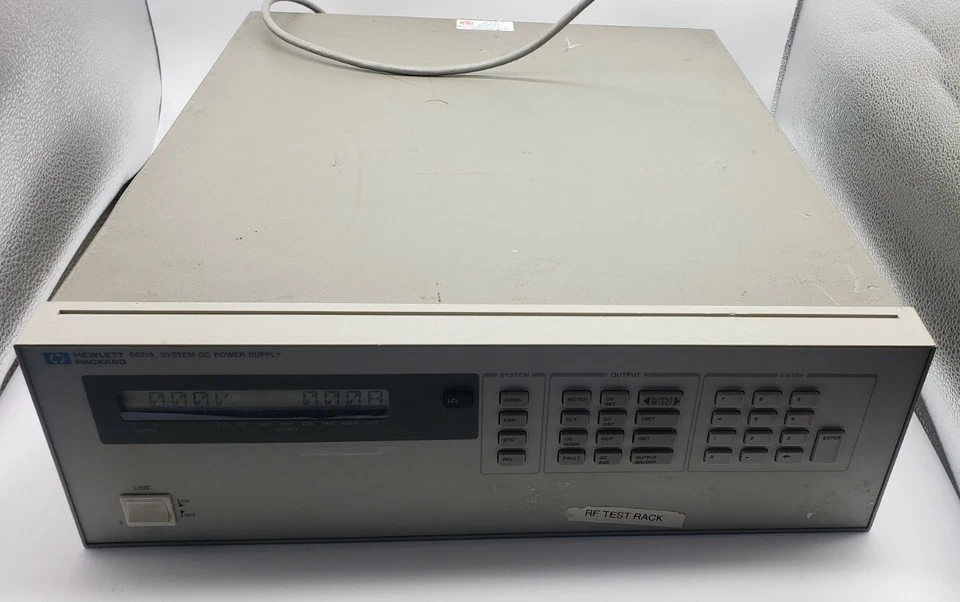 HP 6621A System DC Power Supply 80W 7V/10A 20V/4A - TESTED - Image 2 of 4