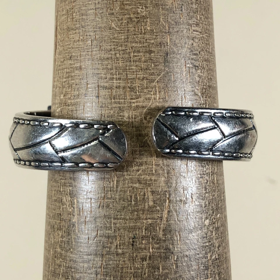 Reloj Chico's Mujer CH-201 Vestido Tono Plateado Brazalete Cuadrado Cuarzo 25mm 6 1/4" Foto 4 de 4