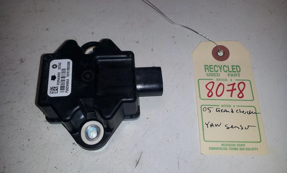 Jeep Grand Cherokee 2015 yaw sensor de velocidad OEM P56029469AA #8078 Foto 2 de 3