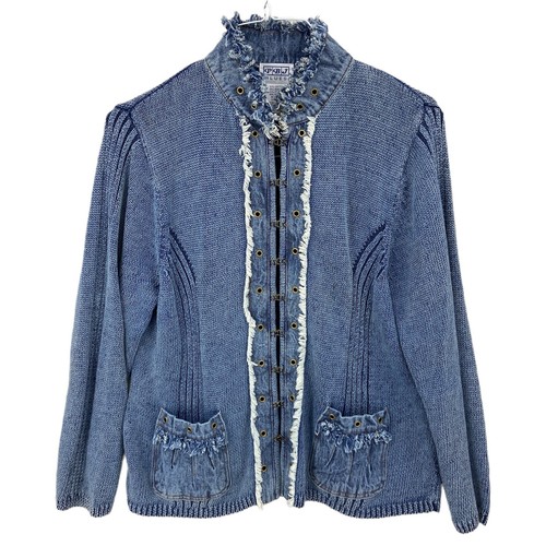 pbj blues sweater jacket
