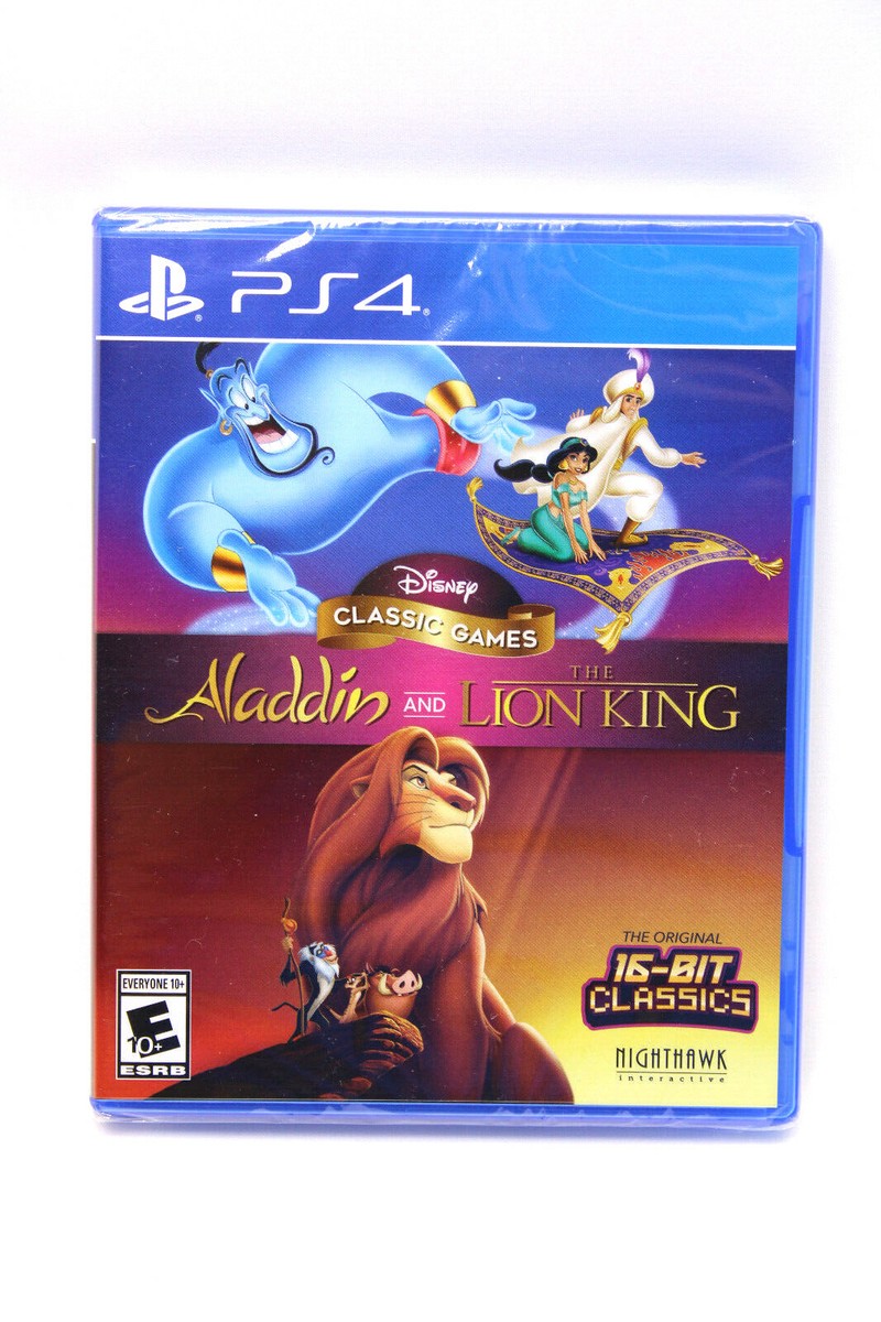 Disney Classic Games Aladdin and The Lion King PlayStation4