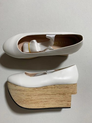 Japanese High-heel Strap Shoes Womens Bandage Creeper Heel Platform Lolita Shoes - Picture 32 of 33