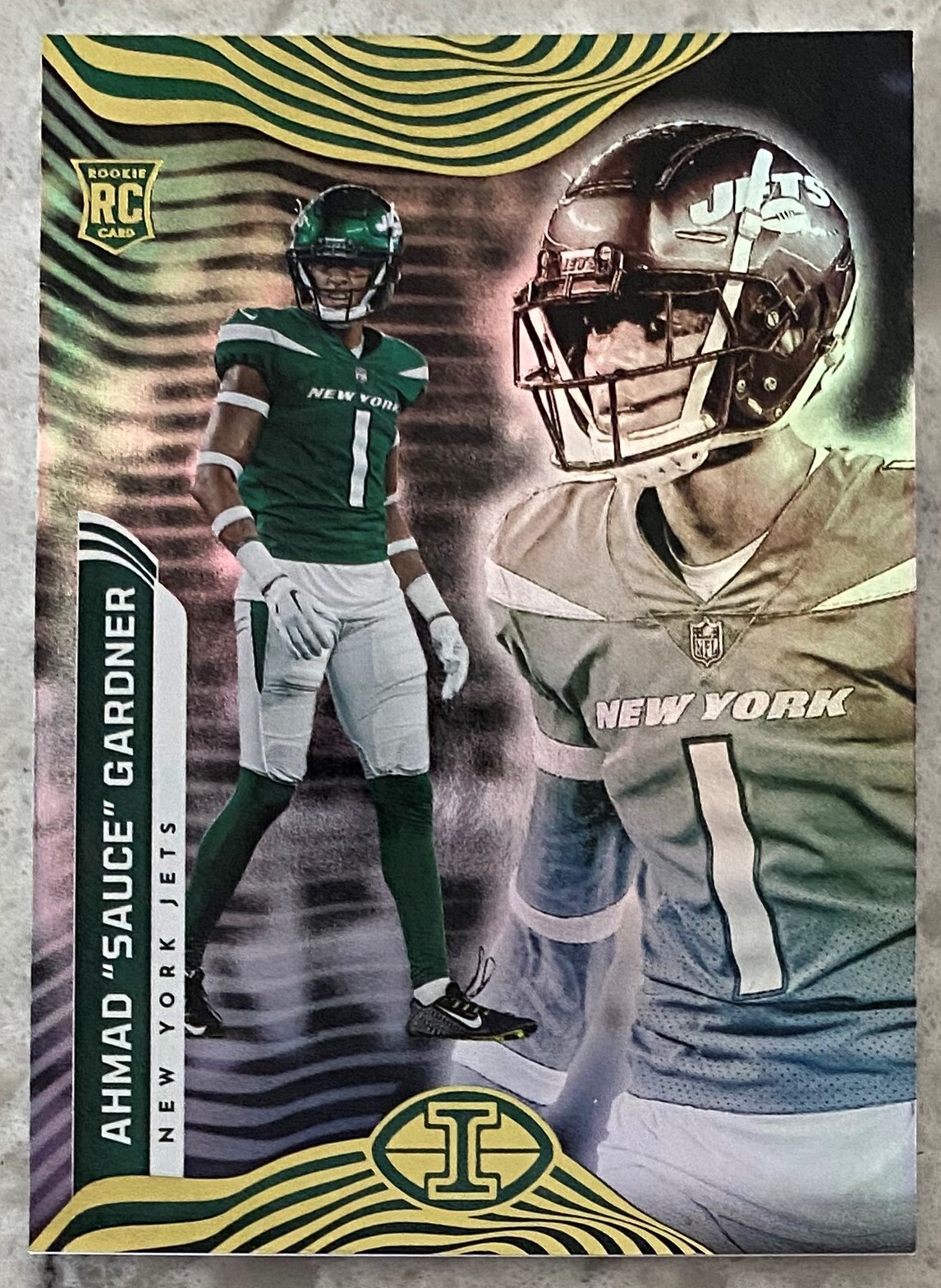 Sauce Gardner 2022 Illusions #21 RC  NEW YORK JETS