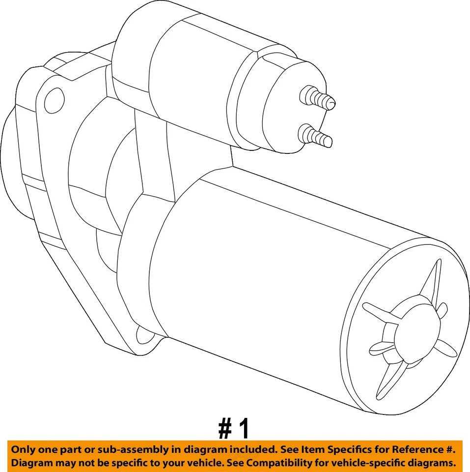 Used Starter Motor fits: 2019 Chevrolet Silverado 3500 pickup 6.6 Grade B - Изображение 4 из 4