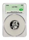 1954 PR68 Washington Quarter CACG