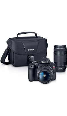 Canon EOS Rebel T3 / EOS 1100D 12.2MP Digital SLR Camera - Black (Kit w/ EF-S IS