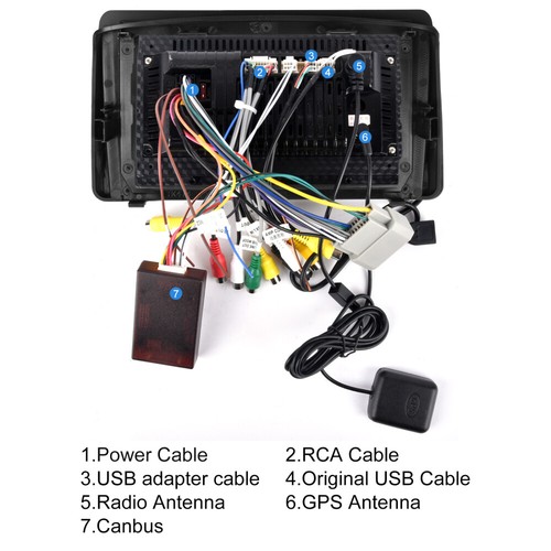 Android 15 Car Radio Stereo For Dodge Grand Caravan 2011-2020 Apple Carplay GPS - Picture 17 of 19