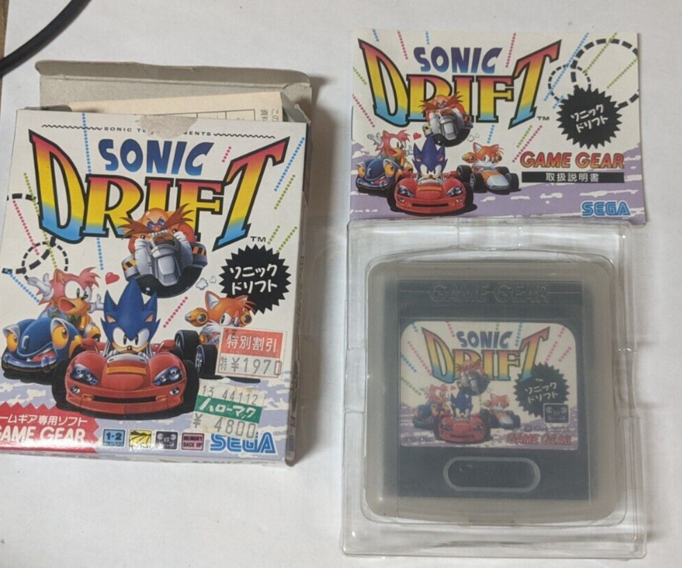Sonic Drift [Sega Game Gear] Japanese | eBay