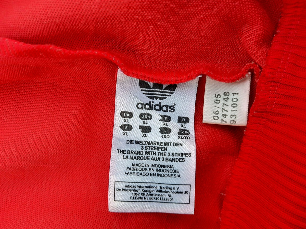 vtg ADIDAS jacket jersey tracksuit xl rare london usa uk vtg ADIDAS jacket jersey tracksuit xl rare london usa uk