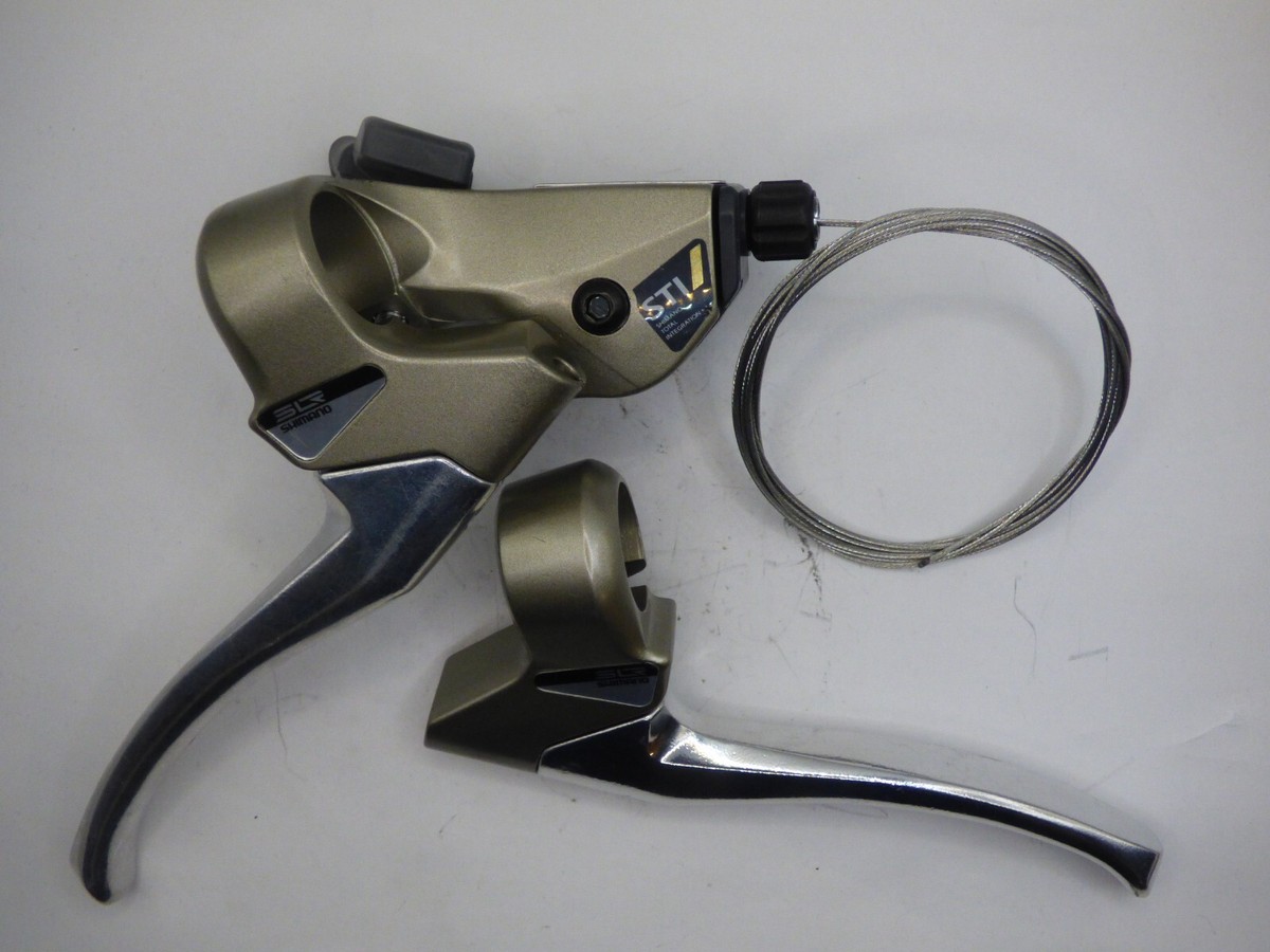 SHIMANO STI 7-SPEED ST-A050 R BL-A050 L BRAKE LEVERS SHIFTER COMBO NOS