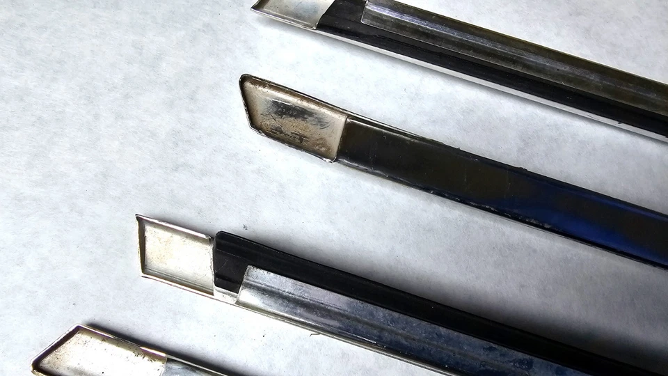 Borde de puerta delantera y trasera de acero inoxidable superior BMW nueva clase 1500-2000 tii Foto 3 de 4