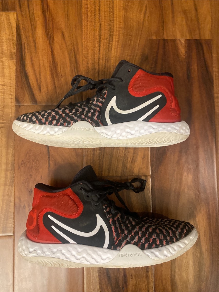 Nike KD Trey 5 VIII Bred Black White Red Youth Sz 6.5Y Kevin
