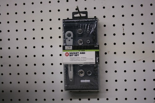 Master Mechanic 1/4 Drive 24 Piece Socket & Bit Set - 第 1/3 張圖片