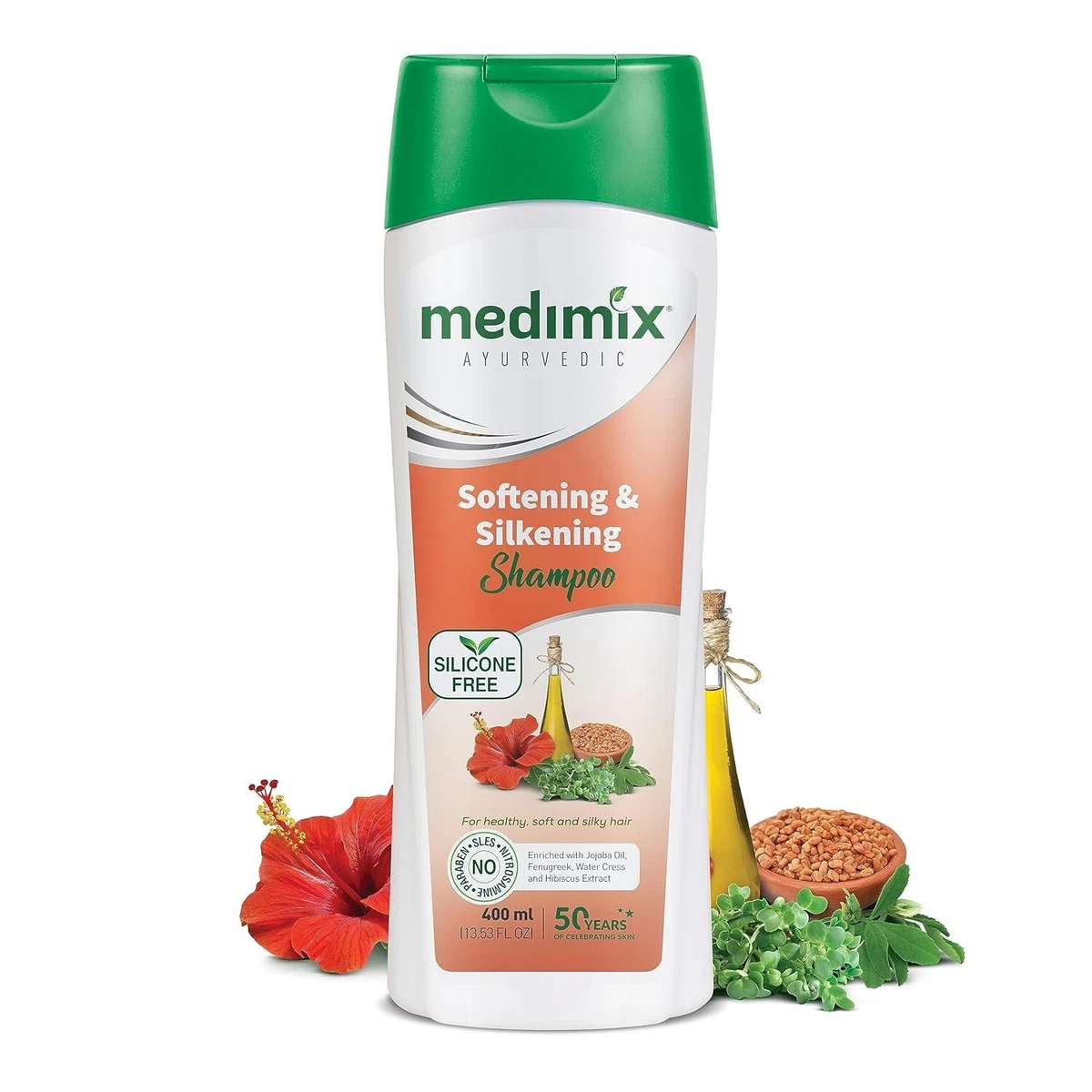 Medimix Ayurvedic Softening Silkening Shampoo 400ml World Wide