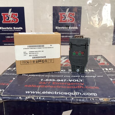 Siemens Straight Profibus Connector 6GK15000FC10