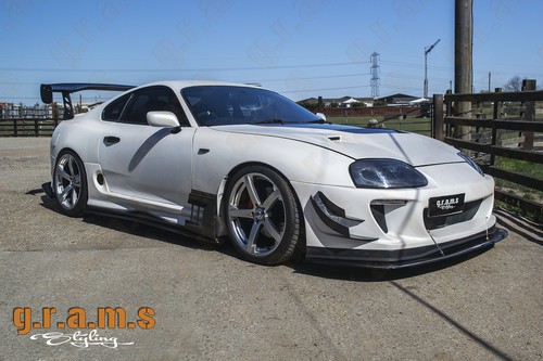 Toyota Supra Ridox Style Side Diverters for Performance Body Kit Side Skirts v9 - Afbeelding 1 van 9