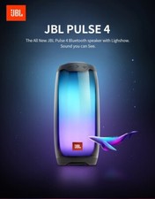JBL Pulse 4 Black   Wireless Portable Speaker by HARMAN - Sealed Box