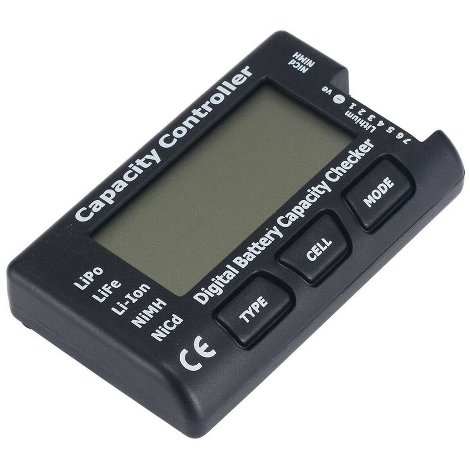 LCD Digital Battery Capacity Controller Checker Tester for LiPo LiFe Li-ion NiMH - Image 3 of 4
