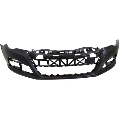 Front Bumper Cover For 2009-2012 Volkswagen CC Sedan Primed With Fog Lamp Holes