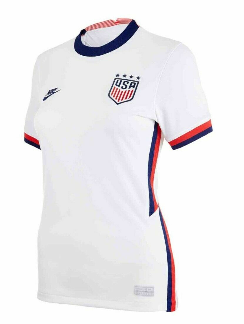 CD0908-100 New with tag Nike Women's Soccer Team USA Stadium Home Jersey  Shirt