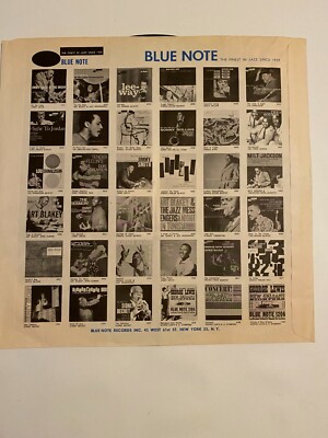 THELONIOUS MONK - The Genius Vol. 1 ~ BLUE NOTE 1510 {dg NY USA