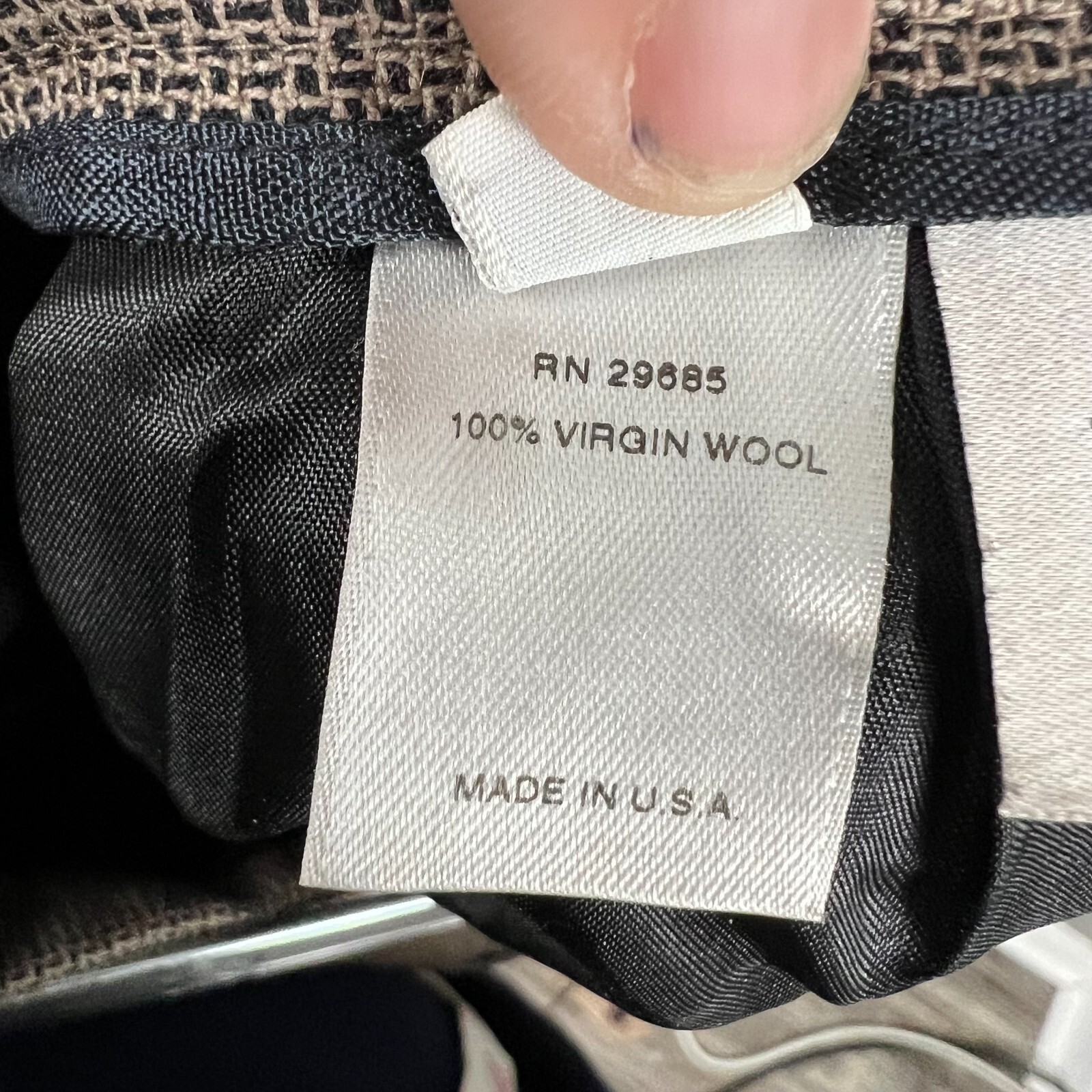 Vintage Pendleton 100% Virgin Wool Light Brown Hi… - image 6