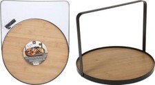 Image of SERVING TRAY BAMBOO WITH METAL
