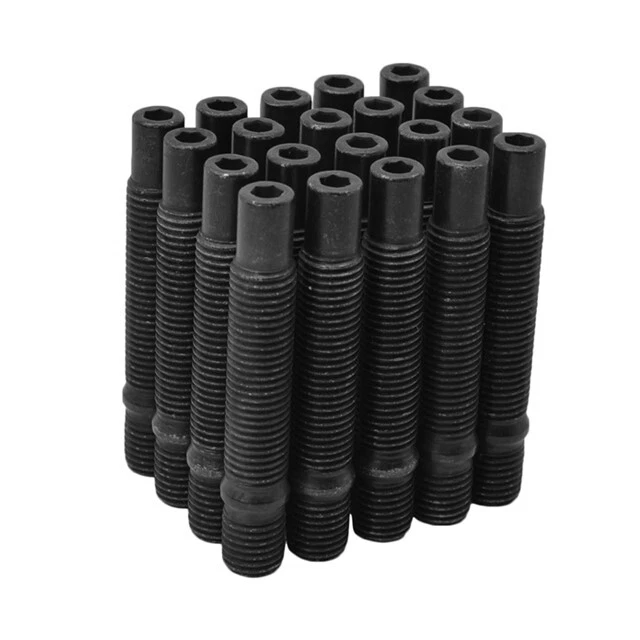 20件装宝马红色12x1.5螺纹螺柱转换E36 E38 E39 E46 323 325 328 335 M3  — 第 3/3 张图片