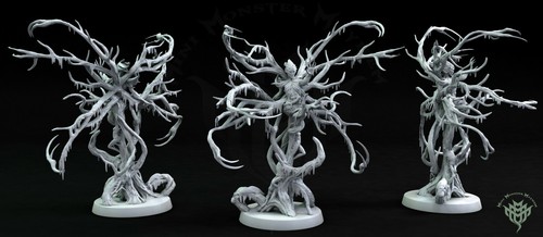 Mesa Dryad Guardian DnD 40k Legión Terreno Paisaje Miniaturas 28 mm - Imagen 2 de 4