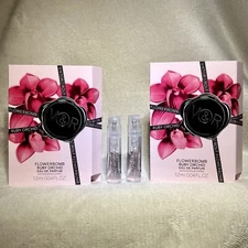 2x Viktor & Rolf Flowerbomb Ruby Orchid Eau de Parfum Sample Spray .04oz, 1.2ml