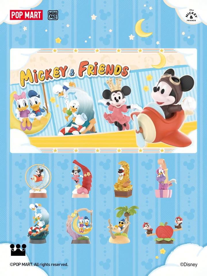 POP MART Mickey Mouse フィギュアセット POPMART ポップマート The Wonderful Dreams of Mickey and His
