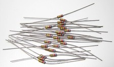 25 Pcs - 1/4 Watt - 5 - Carbon Comp Resistors / 6.2 Ohm