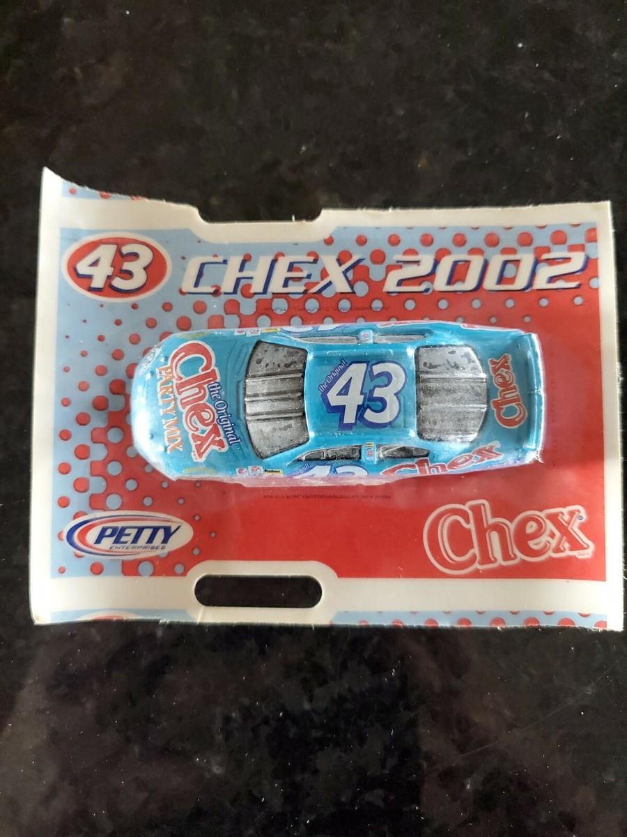 Chex 2002 Richard Petty Number 43 Race Car Mint In Package Blue