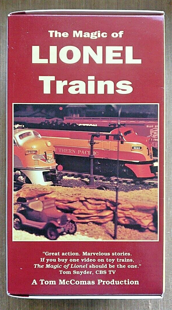 The Magic of Lionel Trains Box Set of 3 VHS TM Books Videos | eBay