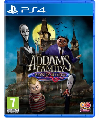 The Addams's Family: Mansion Mayhem - PS4 / PlayStation 4 - nuovo IMBALLO ORIGINALE - Foto 1 di 2