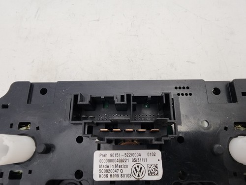 2011 Volkswagen Jetta Dash Control Unit OEM 5C0820047Q - Picture 8 of 14