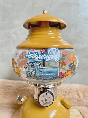 Coleman 200a Tall Ventilator lantern Gold bond Color, enamel paint