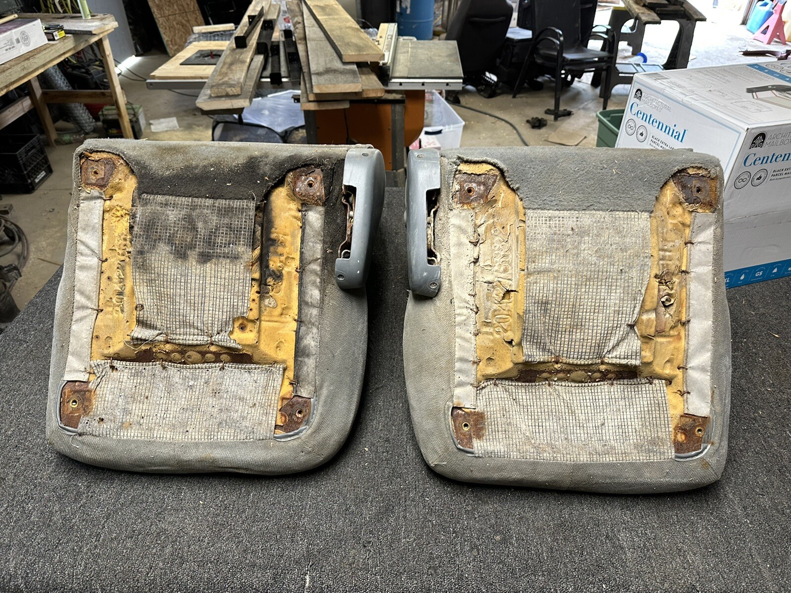 RAT ROD HOT ROD FRONT BUCKET SEATS G BODY? CAMARO? BUICK? PASSENGER AND