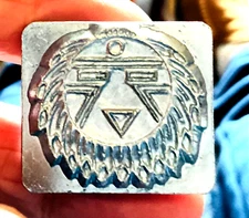 RARE CRAFTOOL LEATHER STAMP TOOL 8450 INDIAN MANDELLA