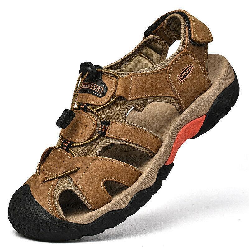 KEEN Sandali uomo pelle punta chiusa sport outdoor antiscivolo scarpe trekking