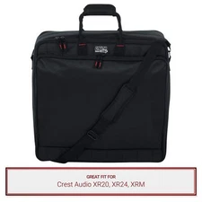 Gator Cases Mixer Bag fits Crest Audio XR20, XR24, XRM Mixers