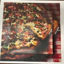 Vintage Springbok Pizza Mmmm! 500+ Piece Puzzle Hallmark  PZL2111 Complete