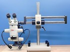 Leica MZ8 Stereo Microscope & Diagnostic Instruments boom Stand, LED light